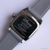 Vintage rectangular Minnie Mouse reloj para mujeres con dial rosa