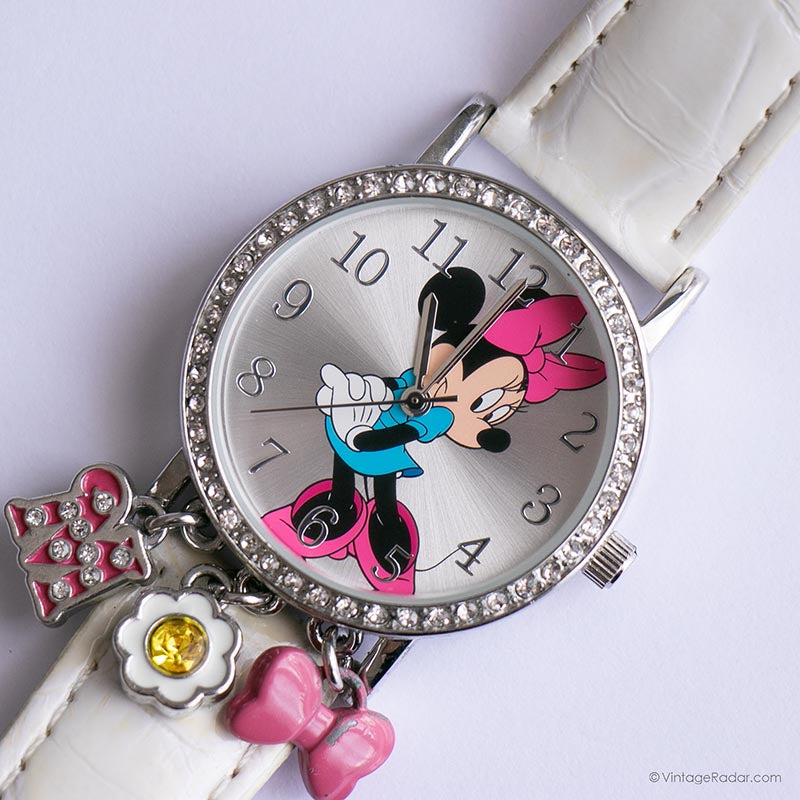 Vintage Minnie Mouse Ladies Watch Vintage MZB Disney Quartz Watch