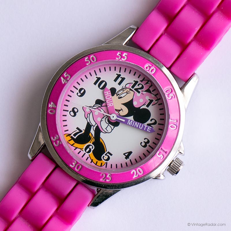 Vintage Y2K Pretty Girl Minnie Mouse Watch Amazon.com: Disney Minnie Mouse Watch for Girls - Minnie  main image 2