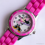 Rosa vintage Minnie Mouse reloj Para chicas de Accutime reloj Cuerpo