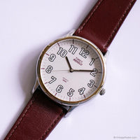 Vintage Timex Indiglo Unisex Quartz Watch with Large Retro Numerals