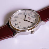 Vintage Timex Indiglo Unisex Quartz Watch with Large Retro Numerals