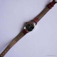 Tiny 21mm Silver-tone Minnie Mouse Wristwatch for Women Vintage