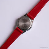 Tono plateado vintage Minnie Mouse reloj Lorus Cuarzo V501-6N70 A0