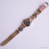 Rosa pálido vintage Minnie Mouse Disney Cuarzo reloj para mujeres
