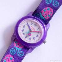 Vintage Purple Timex Indiglo Sports Watch for Women Small Wrist Sizes