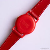 أحمر Minnie Mouse Lorus ساعة كوارتز للنساء | كلاسيكي Lorus ساعة اليد