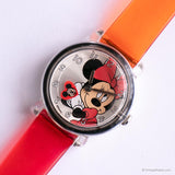 Vintage Minnie Mouse in Love Watch | SII by Seiko Japan Quartz Watch