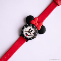 Jahrgang Minnie Mouse Geformt Uhr | Lorus Quartz V501-0110 Z0 Uhr