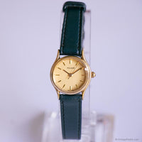 Vintage 90s Gold-tone Pulsar Ladies' Watch with Champagne Dial