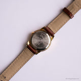 Vintage Minnie Mouse Watch with Brown Strap SII Marketing by Seiko