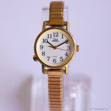 Vintage Gold-tone Timex Indiglo Watch for Ladies | Classic Dress Watch