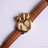 Antiguo Minnie Mouse Tono de oro con forma reloj | Lorus V501-0320 R0