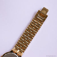 Vintage Gold-tone Seiko Quartz Date Watch for Women 7N69-6001 R1