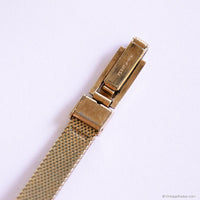 Tiny Jules Jurgensen Quartz Watch for Women | Gold-tone Dress Watch