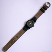 Retro Timex Expedition Indiglo Date Watch with Brown Strap