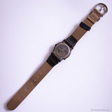 Retro Timex Expedition Indiglo Date Watch with Brown Strap