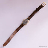 Vintage Analog Timex Quartz Watch | Elegant Gold-tone Watch for Her