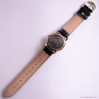 Vintage Classic Gold-tone Guess Watch with White Dial Unisex