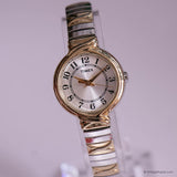 Vintage Two-tone Timex Women's Watch | Dainty Silver & Gold-Tone Watch