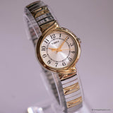 Vintage Two-tone Timex Women's Watch | Dainty Silver & Gold-Tone Watch