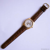 Vintage Armitron Day Date Watch | Gold-tone Unisex Armitron Quartz