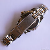 Vintage Gray-Dial Fossil F2 Sporty Watch | Two-tone Ladies' Date Watch