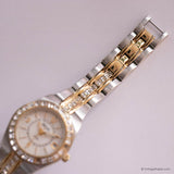 Vintage Relic Occasion Date Watch for Women with White Stones