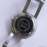 Vintage Minimalist TCM Watch for Women | Silver-tone Office Watch