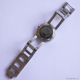 Vintage Minimalist TCM Watch for Women | Silver-tone Office Watch