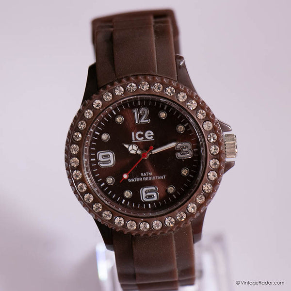 Vintage Brown ICE Watch Unisex | 40mm Elegant Sports Watch