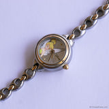 90s Disney Tinker Bell Watch | Tiny Silver-tone Vintage Ladies' Watch