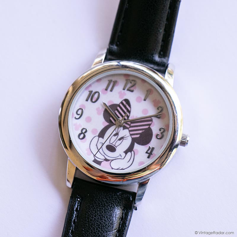 Vintage Classic Minnie Mouse Watch for Women with Black  display picture 1