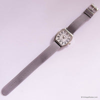 Vintage Tonneau Dial Watch for Women by Gossip with Gray Nato© Strap