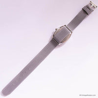 Vintage Tonneau Dial Watch for Women by Gossip with Gray Nato© Strap