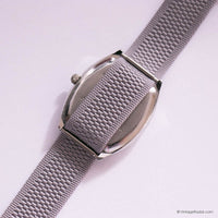 Vintage Tonneau Dial Watch for Women by Gossip with Gray Nato© Strap