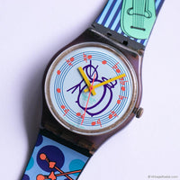 Vintage Swatch GV104 Tuba Watch | 90 da collezione Swatch Gent Watch