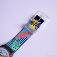 Vintage Swatch GV104 Tuba Watch | 90 da collezione Swatch Gent Watch