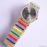 Swatch Gent CANDY GLOSS GE130A/GE130B Watch | 2004 Rare Swatch
