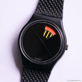 RARE 1989 Swatch GB715 'Color Window' Watch | 80s Collectible Swatch