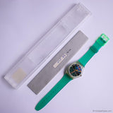 Swatch GG137 MC SQUARE Watch | Vintage Tartan Pattern Swatch Watch Gent