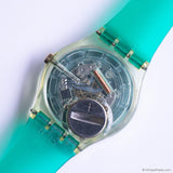 Swatch GG137 MC SQUARE Watch | Vintage Tartan Pattern Swatch Watch Gent
