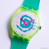 1990 BIKINI GJ105 Vintage Swatch Watch | Minimalist Swiss Watch