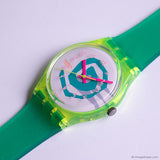 1990 BIKINI GJ105 Vintage Swatch Watch | Minimalist Swiss Watch