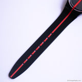 360 ROUGE SUR BLACKOUT GZ119 Swatch Watch | 1991 Vintage Swatch