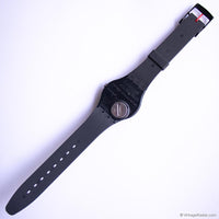 360 ROUGE SUR BLACKOUT GZ119 Swatch Watch | 1991 Vintage Swatch