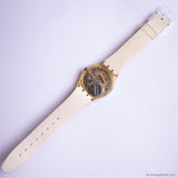 Swatch Gent BESTIONE GJ112 Watch | 1994 Yellow & Blue Swatch Watch