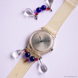 1992 Swatch CHANDELIER GZ125 Watch | 90s Swatch with Colorful Beads