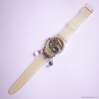 1992 Swatch CHANDELIER GZ125 Watch | 90s Swatch with Colorful Beads