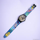 1991 Vintage Swatch ENGINEER GB139 Watch | 90s Colorful Swatch Gent